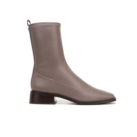 SAM EDELMAN Tierney Womens Faux Leather Square‎ Toe Mid-Calf Boots - Picture 1 of 9